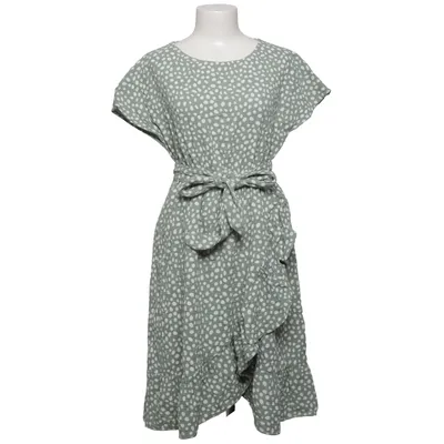Robe portefeuille (Vert, Blanc) de Pure Female Coton