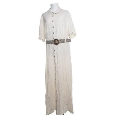 Skjortklänning (Beige) från Primark Cares Linne, Viskos