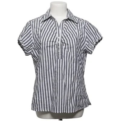 Chemise à manches courtes (Blanc, Gris) de Guna Coton, Élasthane, Polyamide