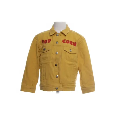 Denimjakke (Gul, Rød) fra Mini Rodini Økologisk bomuld, Elastan