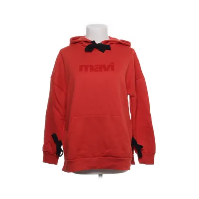 Hættetrøje (Rød, Sort) fra Marie Bomuld, Polyester, Viscose
