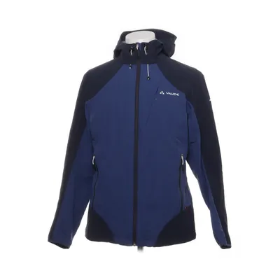 Allvädersjacka (Blå, Svart) från Vaude Elastan, Polyamid, Polyester, Polyuretan