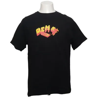 T-shirt (Zwart) van Dime Katoen