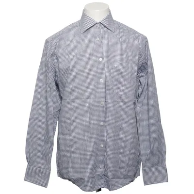 Shirt (Blauw, Wit) van Camargue Katoen