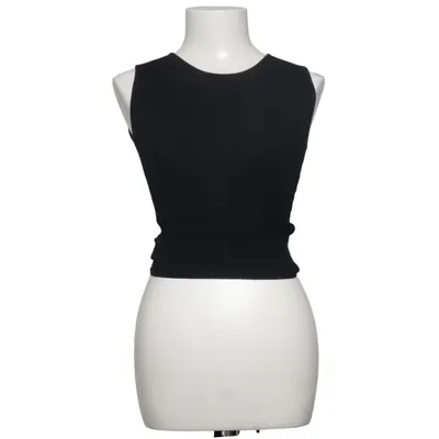 Top (Schwarz) von Zara Knit Polyamid, Viskose