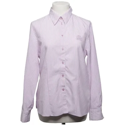 Shirt (Pink, White) from Sixth Sense Polyester