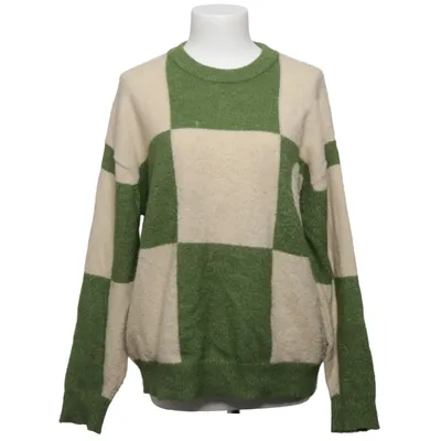 Tröja (Grön, Beige) från Ichi Akryl, Elastan, Polyamid, Återvunnen polyester
