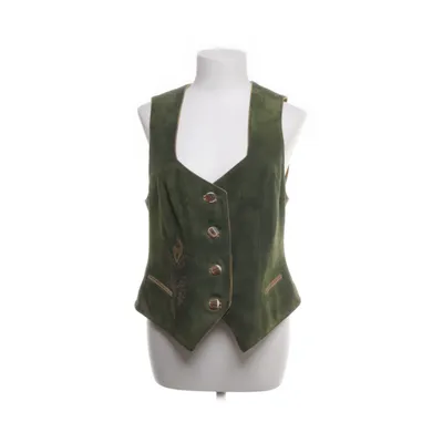 Lædervest (Grøn) fra Meindl Silke, Viscose