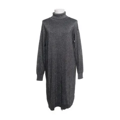 Jurk met col (Zilver) van MyWear Viscose, Polyamide