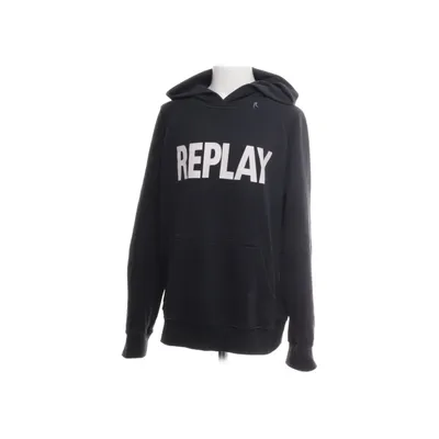 Huvtröja (Svart) från Replay Bomull, Polyester