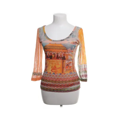 Top (Orange, Multicolored) from Save the Queen