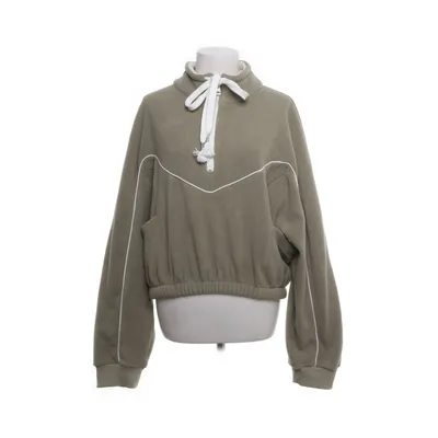 Fleece sweater (Green, White) from The Kript Cotton