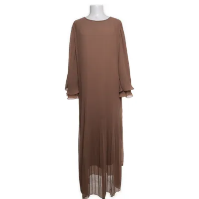 Maxi dress (Brown) from ZL Moda Elastane, Polyester