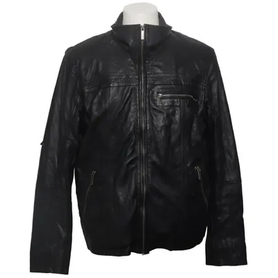 Veste en cuir (Noir) de Livelo Cuir, Polyester