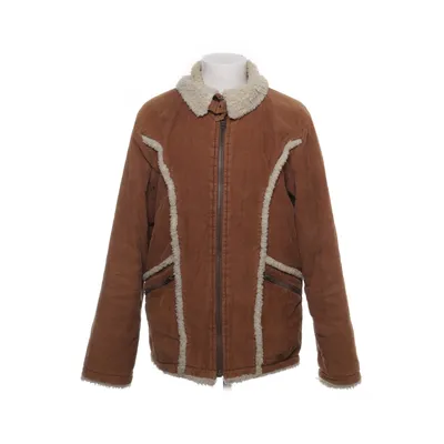 Shearling jacket (Brown, Beige) from Adam Cotton, Polyamide, Polyester