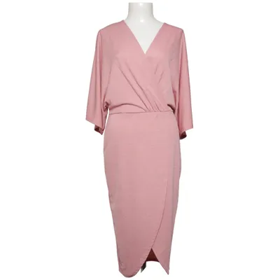 Wrap dress (Pink) from Club L Elastane, Polyester