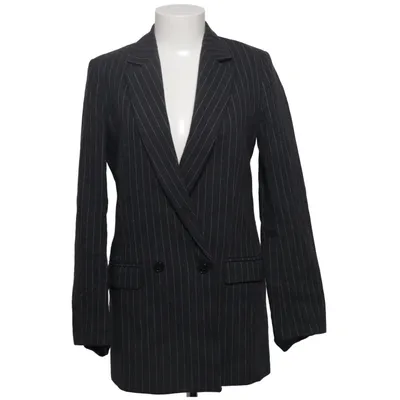 Blazer (Grijs, Wit) van Iris & Ink Acetaat, Katoen, Polyester, Viscose