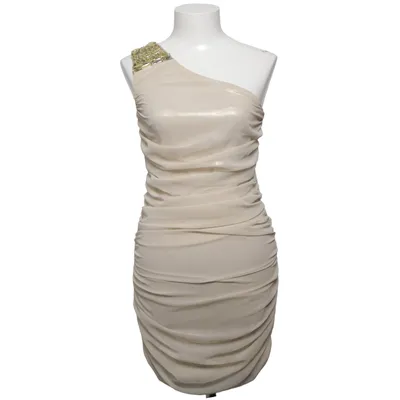 Cocktailjurk (Beige, Goud) van Te Amo Polyester