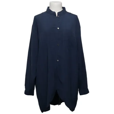 Blouse (Blauw) van SAND Zijde