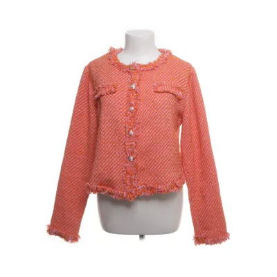 Jakke (Orange, Pink) fra One Two & Luxzuz Akryl, Bomuld, Elastan, Polyester