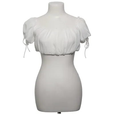 Dirndl blouse (Wit) van White Fox Polyester
