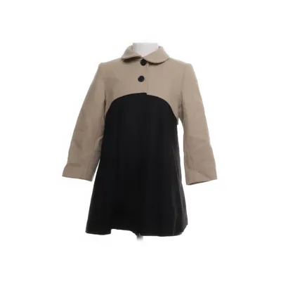 Frakke (Beige, Sort) fra Livly Uld