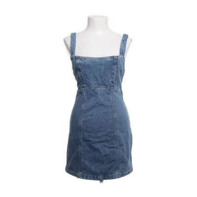 Jeansklänning (Blå) från Zara Elastan, Bomull