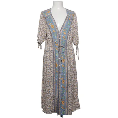 Maxi jurk (Blauw, Wit, Geel) van Arnhem Viscose