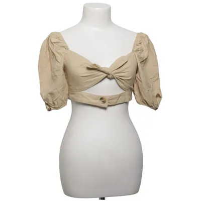 Crop top (Beige) van Boohoo Petite