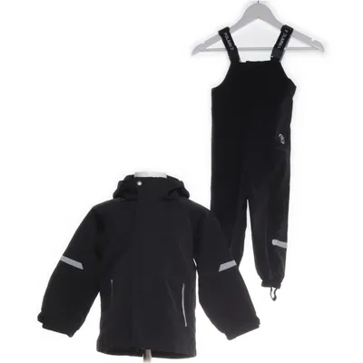 Skipak (Zwart, Grijs) van Polarn O. Pyret Polyamide, Gerecycled polyester
