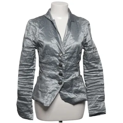 Blazer (Grijs, Zilver) van ML Collections Katoen, Elastaan, Metallvezel, Polyamide, Polyester