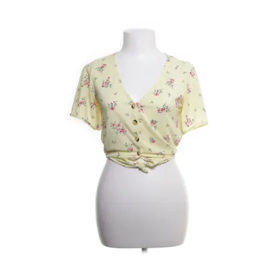 Crop Top (Gelb, Mehrfarbig) von Divided by H&M Elasthan, Polyester