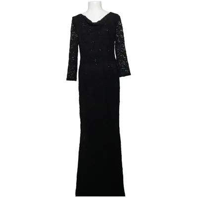 Aftenkjole (Sort) fra Young Couture by Barbara Schwarzer Elastan, Polyamid, Polyester