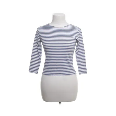 Top (Hvid, Blå) fra Brandy Melville Bomuld, Polyester, Viscose