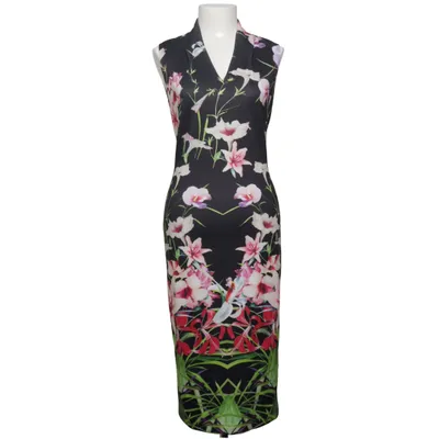 Dress (Black, Multicolored) from Ted Baker Elastane, Polyester