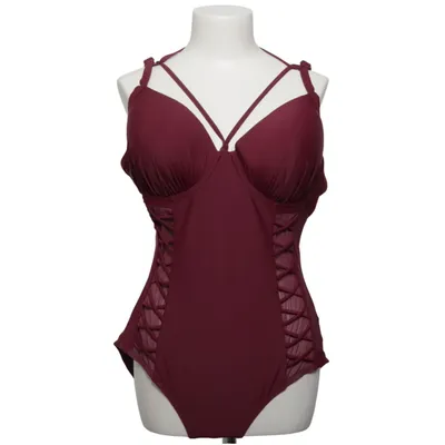 Maillot de bain une pièce (Rose) de Ulla Popken