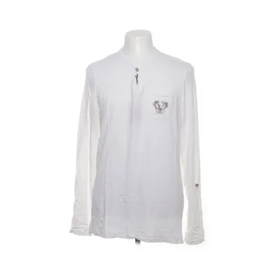 Henley T-shirt (Hvid) fra HangOwear Bomuld