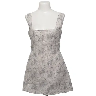 Kleid (Weiß, Silber) von PrettyLittleThing Polyester