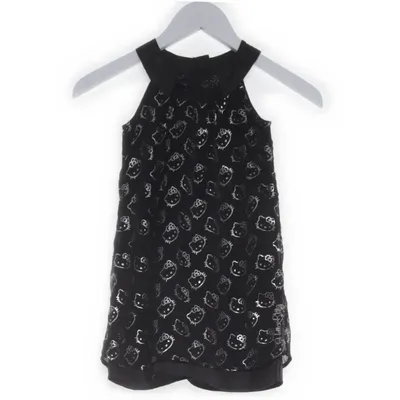 Dress (Black, Silver) from Hello Kitty Polyester