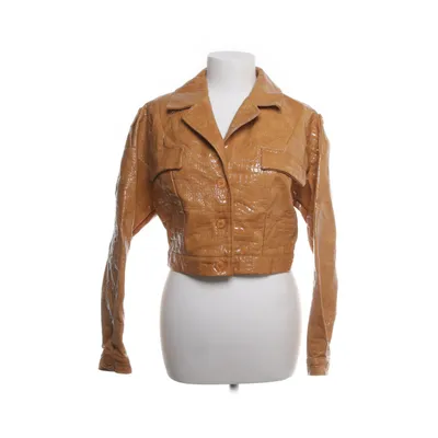 Jacket (Brown) from Saint Genies Polyester, Polyurethane