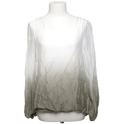 Blouse (White, Green) from Giusy