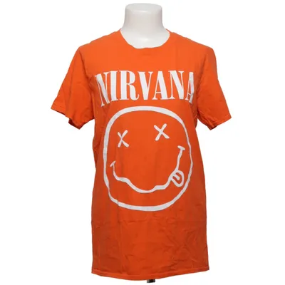 T-shirt (Orange) de Nirvana Coton