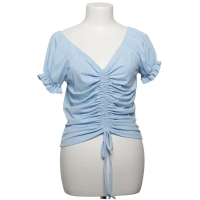Crop top (Blue) from AmbitionFly Elastane, Polyamide