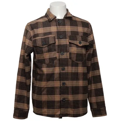 Chemise en flanelle (Marron, Noir) de Gabba Élasthane, Polyester, Viscose