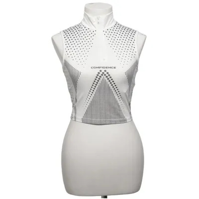Tanktop (Weiß, Schwarz) von Shein Elasthan, Polyester