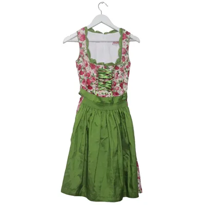 Dirndl (Vit, Rosa, Grön) från Fuchs Trachtenmoden