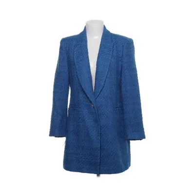 Kavaj (Blå) från Zara Akryl, Bomull, Polyester