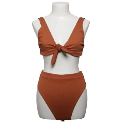 Bikini (Brown) from Monday Swimwear Elastane, Recycled polyester