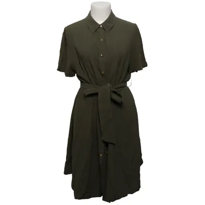 Robe chemise (Vert) de Envie de Fraise Lin, Viscose