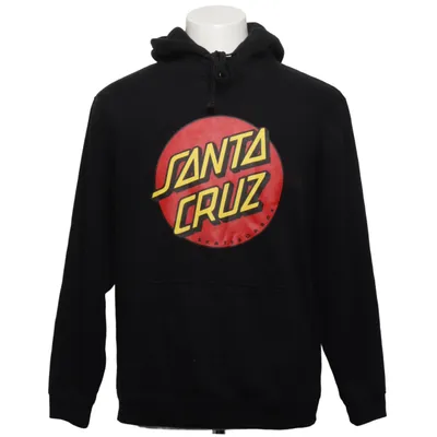 Sweat à capuche (Noir) de Santa Cruz Coton, Polyester